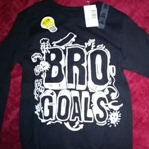 Boy's long sleeve shirt glow in the dark